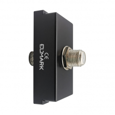 Πρίζα SAT Ανθρακί Lecce 27011